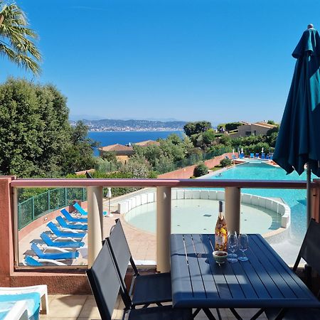 Magnifique Vue Mer Et Piscine - Les Cles De L Esterel Theoule-sur-Mer Exterior photo